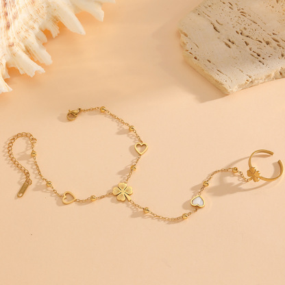 生命樹手背鏈｜戒指手鏈