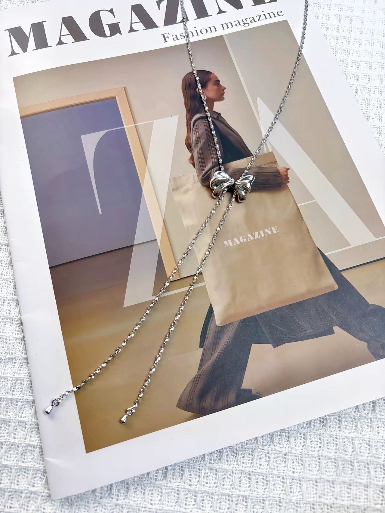 流蘇蝴蝶項鍊｜蜻蜒鎖骨鏈｜百搭高級毛衣鏈