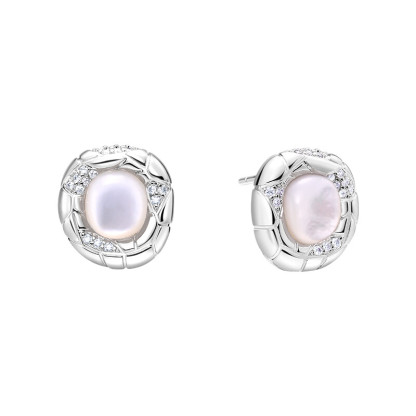 新年系列｜祥瑞·鴻運·納彩耳釘【銀色】