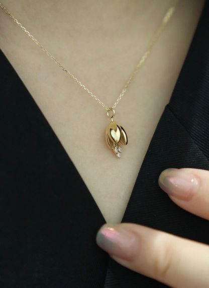 鈴蘭花仙子項鍊｜長45公分鎖骨鏈