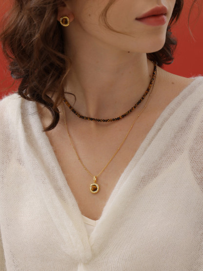 新年系列｜祥瑞&鴻運&納財雙層疊鏈