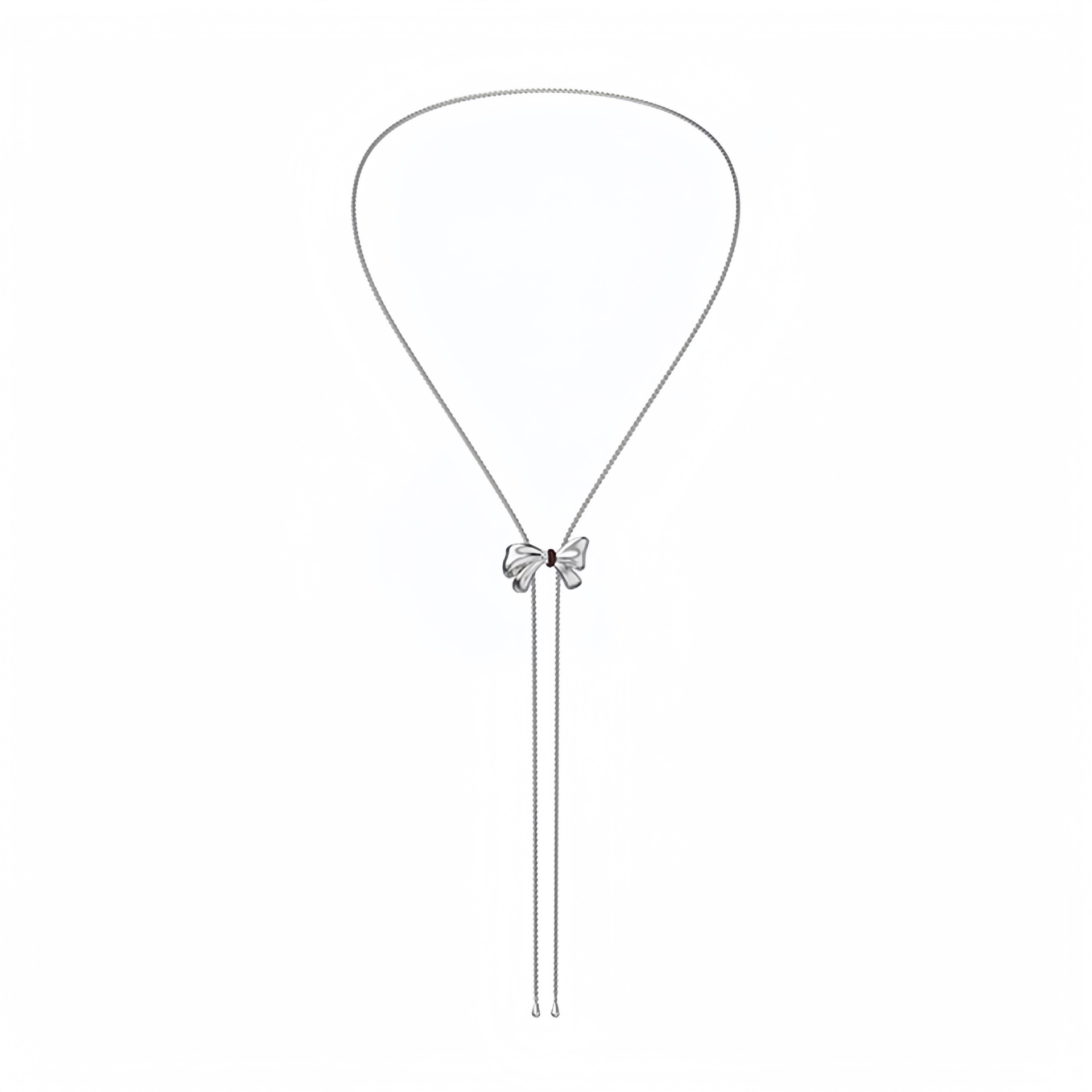 流蘇蝴蝶項鍊｜蜻蜒鎖骨鏈｜百搭高級毛衣鏈