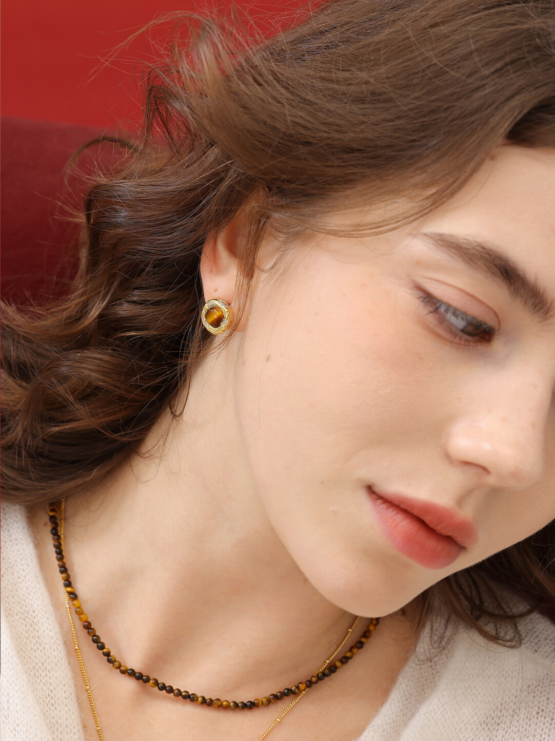 新年系列｜祥瑞·鴻運·納彩耳釘【銀色】