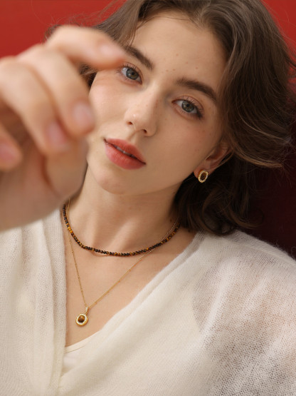 新年系列｜祥瑞&鴻運&納財雙層疊鏈