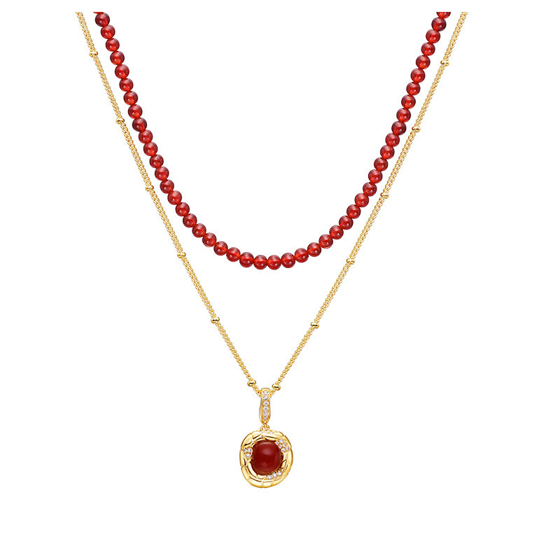 新年系列｜祥瑞&鴻運&納財雙層疊鏈