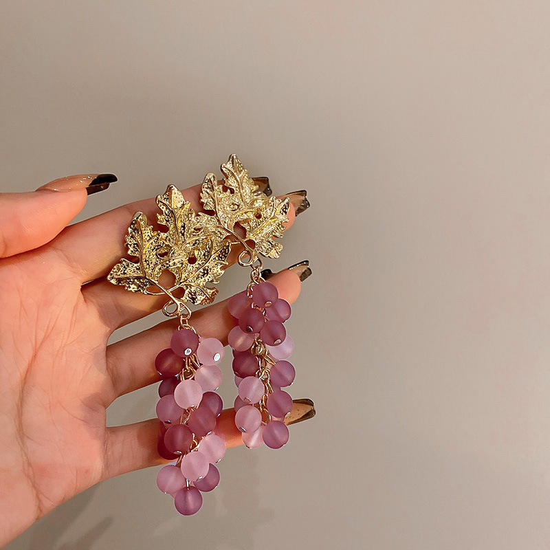 銀針珍珠耳環復古輕奢耳墜/清新甜美高级感耳飾