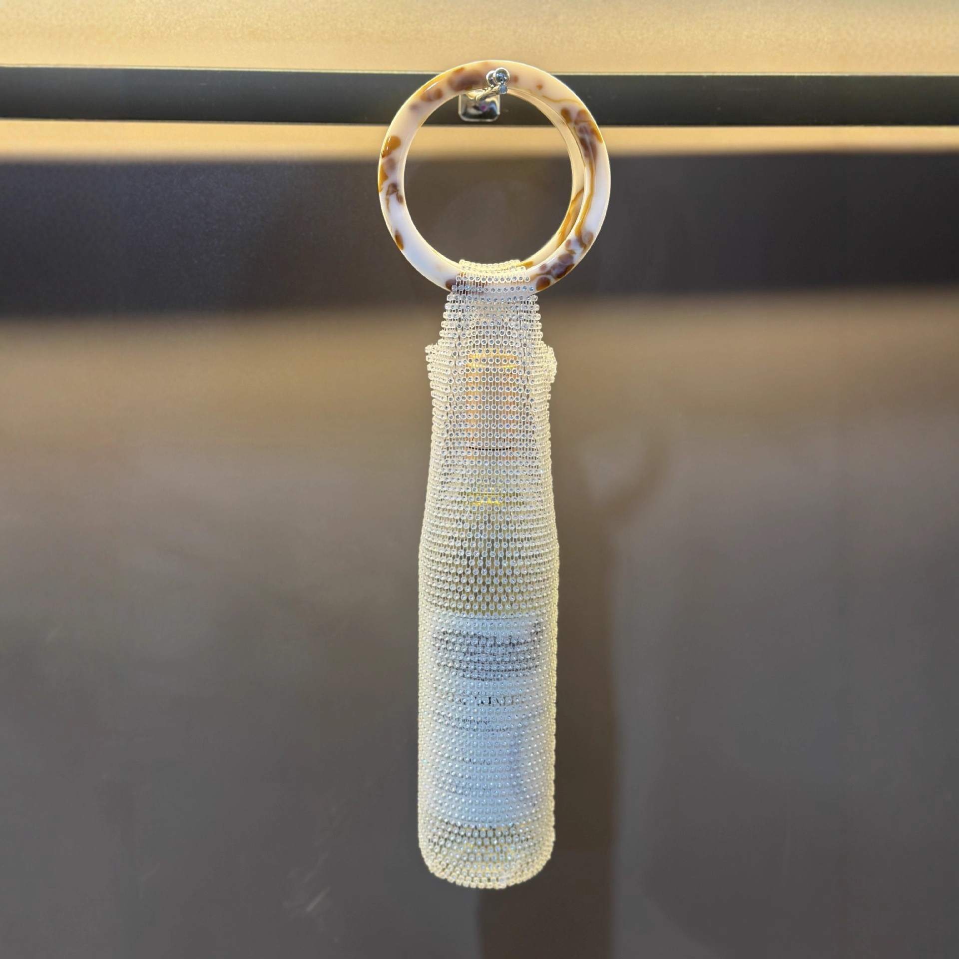 閃鑽葡萄酒編織袋750ml｜手拎袋水鑽手提收納袋｜純手工禮品袋