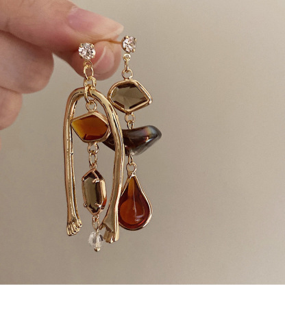 銀針珍珠耳環復古輕奢耳墜/清新甜美高级感耳飾