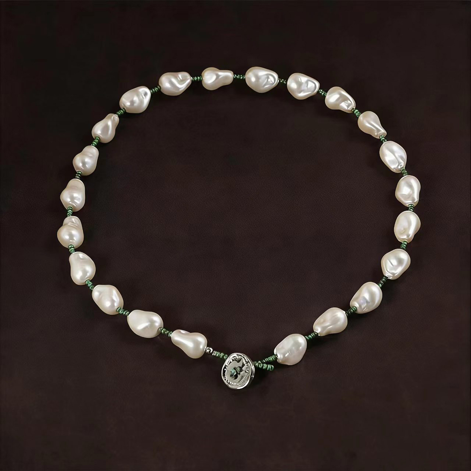 春意盎然｜不規則巴洛克珍珠手鍊｜復古國風首飾搭配