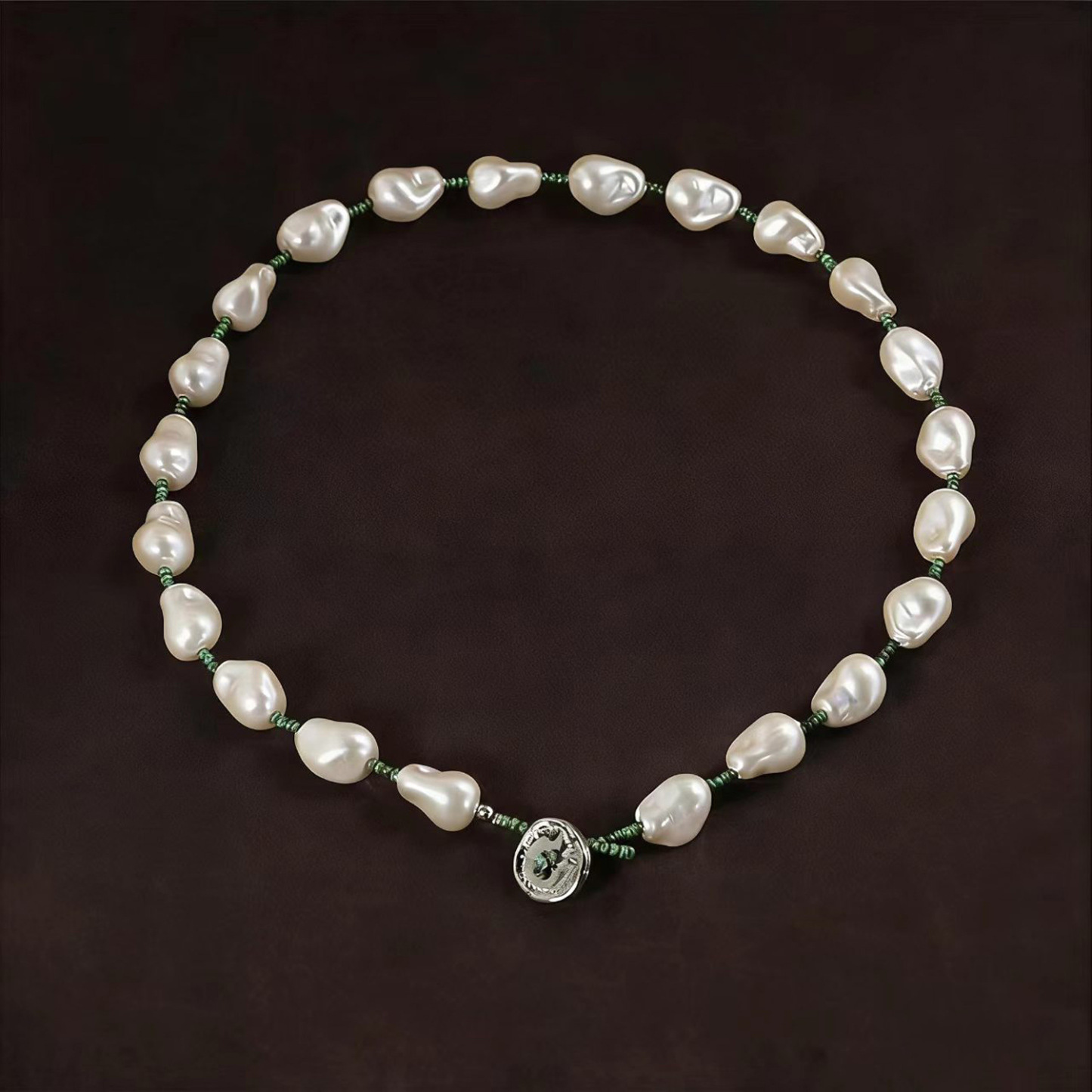 春意盎然｜不規則巴洛克珍珠手鍊｜復古國風首飾搭配