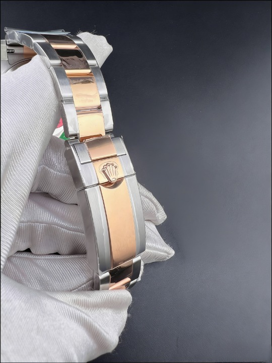 CLEANクリーン工場 ROLEXロレックスGMTマスス ター ll エバーローズゴールド40mm 126711CHNIR ブラック/ブラウン カフェオレベゼル ブラック文字 盤 1:1精度