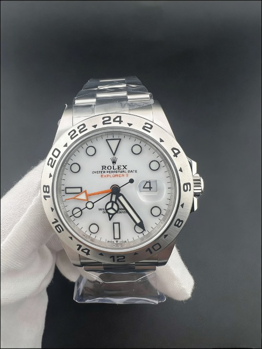 CLEANクリーン工場 ROLEXロレックス エクス プローラー2 226570 904Lスチールベゼ 42mm ル ホワイト文字盤 1:1精度