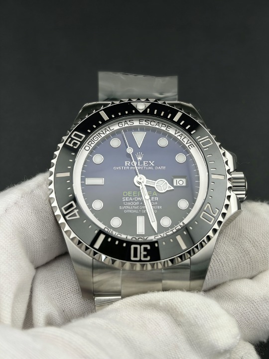 CLEANクリーン工場 ROLEXロレックスシードゥ エラー ディープシーDブルー44mm 136660 ブル ー/ブラック 1:1級