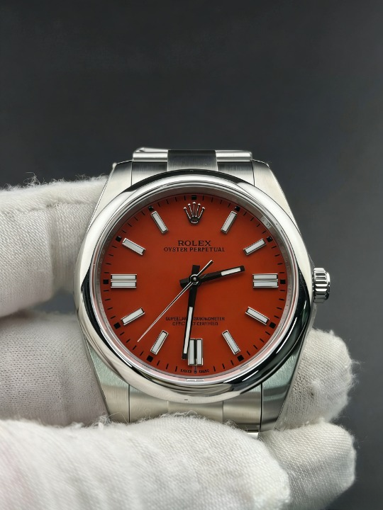 CLEANクリーン工場 ROLEXロレックス オイス ターパーペチュアル124300 41mm レッド オイ スタースチール 1:1精度