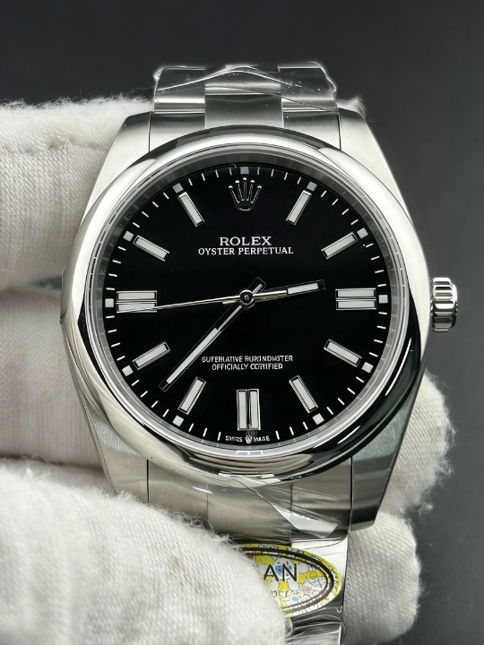 CLEANクリーン工場 ROLEXロレックス オイス ターパーペチュアル124300  41mm ブラック オ イスタースチール 1:1精度