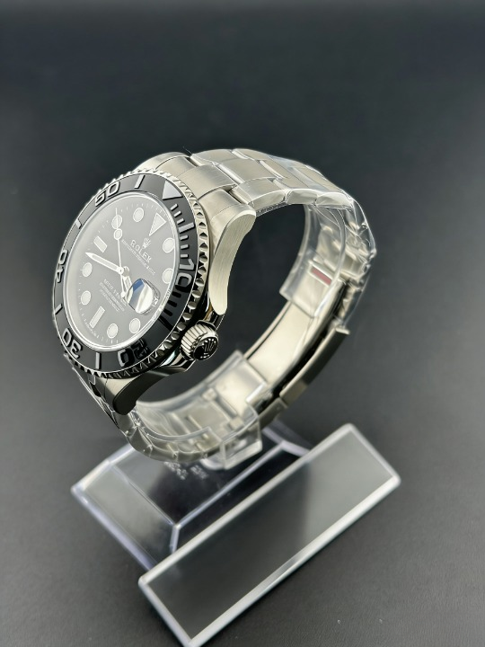 CLEANクリーン工場ROLEXロレックス ヨットマス ター42 226627 RLXチタン プラック文字盤 チ タンプレスレット 1:1精度