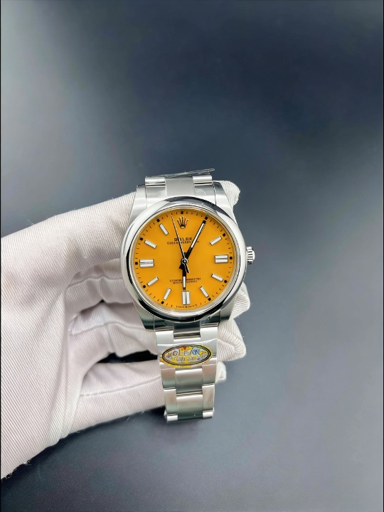 CLEANクリーン工場  ROLEXロレックス オイス ターパーペチュアル134300 41mm イエロー  オ イスタースチール 1:1精度