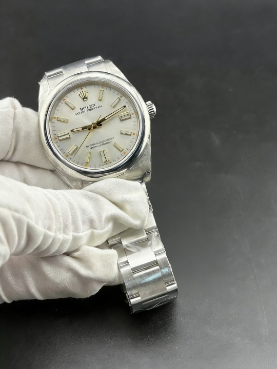 CLEANクリーン工場 ROLEXロレックス オイス ターパーペチュアル134300 シルバー   オ 41mm イスタースチール 1:1精度