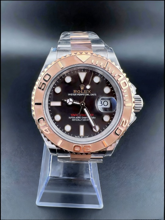 CLEANクリーン工場ROLEXロレックス ヨットマス ター40 126621コンビゴールド ローズゴールド文 字盤 1:1精度