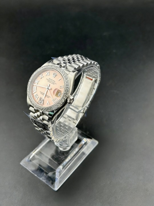 CLEANクリーン工場 ROLEXロレックスレディデ イトジャスト 278384RBR 31mmローマン目盛 り ピンク文字盤 フルーテッドベゼル ジュビリー プレスレット 1:1精度