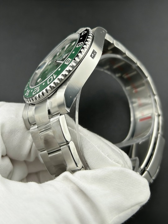 CLEANクリーン工場 ROLEXロレックスGMTマス ター II  40mm 126729VTNR 左利き(スプライト) グリーン/ブラックベゼル グリーンセラミック文字 1:1精度