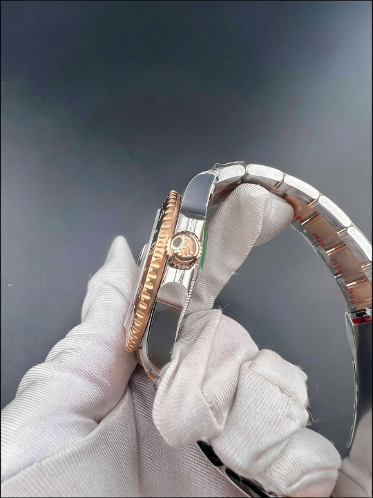 CLEANクリーン工場 ROLEXロレックスGMTマスス ター ll エバーローズゴールド40mm 126711CHNIR ブラック/ブラウン カフェオレベゼル ブラック文字 盤 1:1精度