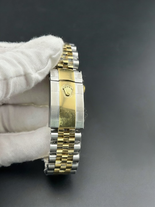 CLEANクリーン工場 ROLEXロレックスデイトジ ャスト126333 41mmコンビイエローゴールド ス レートローマ ウィンブルドンダイヤル ジュビリ ープレスレット 1:1精度