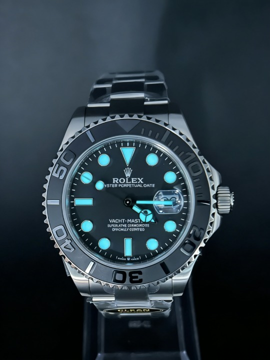 CLEANクリーン工場ROLEXロレックス ヨットマス ター42 226627 RLXチタン プラック文字盤 チ タンプレスレット 1:1精度