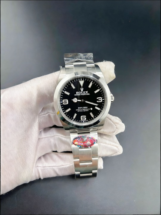 CLEANクリーン工場 ROLEXロレックス エクス プローラー1 214270 39mm ブラック オイスタ ースチール 1:1精度