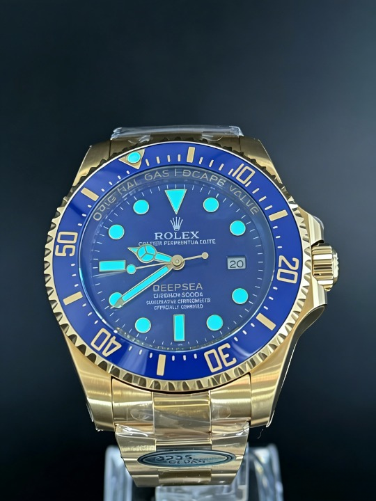 CLEANクリーン工場 ROLEXロレックス ディープ シー44mm 136668LB イエローゴールド ブルー文 字盤 1:1級