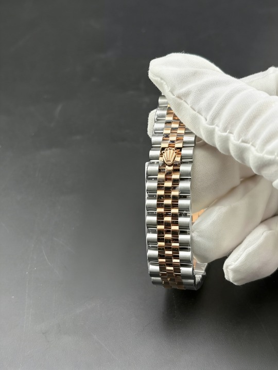 CLEANクリーン工場 ROLEXロレックスレディデ イトジャスト コンビローズゴールド278271 31m mマザーオブパール文字盤 フルーテッドベゼル ュビリープレスレット 1:1精度