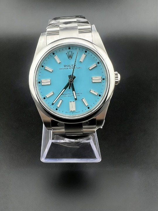 CLEANクリーン工場 ROLEXロレックス オイス ターパーペチュアル124300 ターコイズブ 41mm ルー オイスタースチール 1:1精度