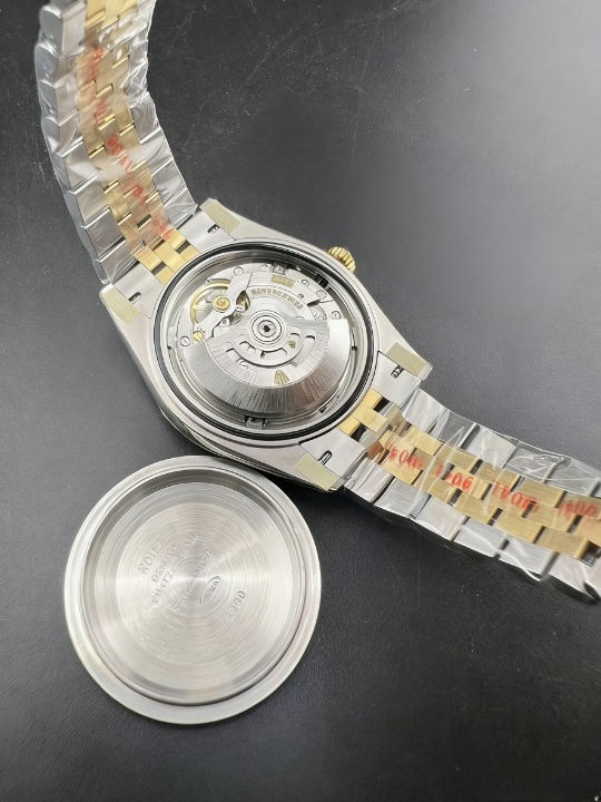 CLEANクリーン工場 ROLEXロレックスデイトジ ャスト コンビゴールド126333 41mmゴールド文 字盤 フルーテッドベゼル ジュビリープレスレット 1:1精度