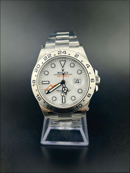 CLEANクリーン工場 ROLEXロレックス エクス プローラー2 226570 904Lスチールベゼ 42mm ル ホワイト文字盤 1:1精度