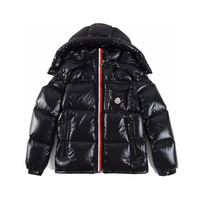 【公式認定ストア】MONCLERモンクレール 定番ダウンコート 限定発売中！多くの著名人やセレブに愛用されています! 爆買い！即完売必至 Montbeliard「三色ストライプジッパー」(さんしょくストライプジッパー)