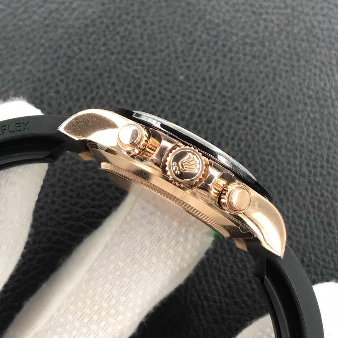 ROLEXロレックス デイトナ メテオライト グレープレート40mm机械表m116519 ローズゴールド