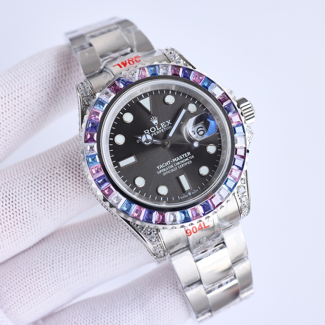 ROLEX ロレックス ヨットマスターシリーズ 自動巻き腕時計Yacht-MasterM126679SABR