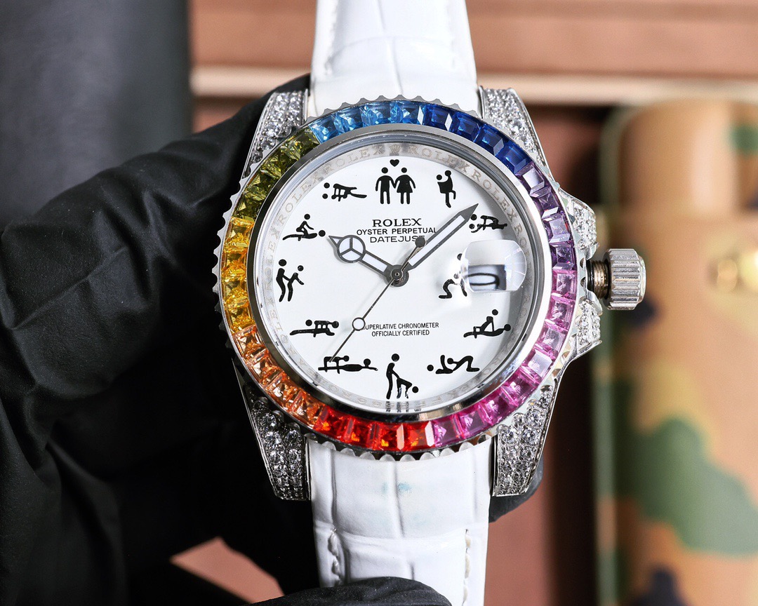 NEW 2025 春画時計 40mm機械式時計