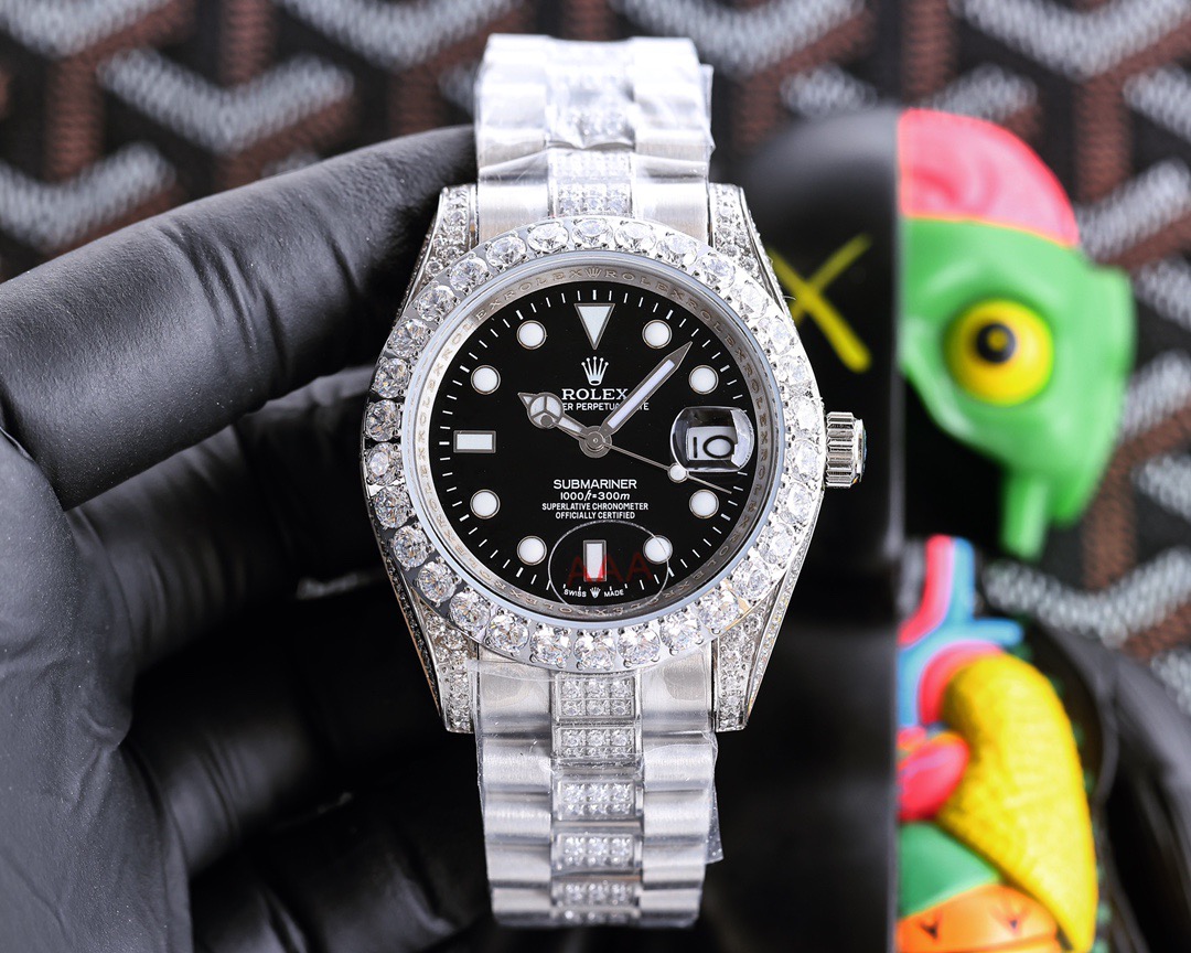 Rolex ロレックス 2025年新作 デイトナ 機械式腕時計 ダイヤモンド装飾シリーズ
