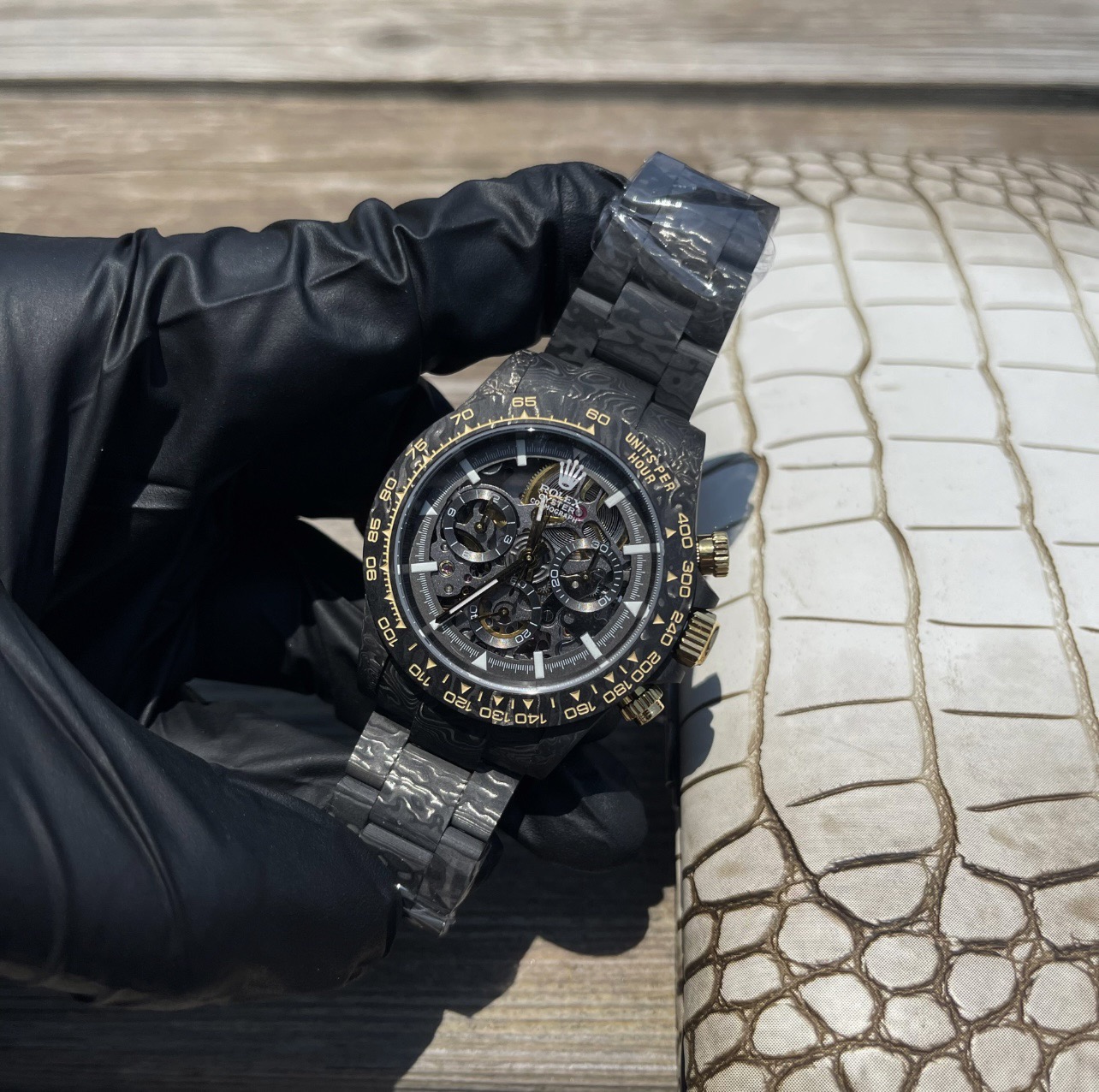 NEW 2025 Rolexロレックス機械式時計の独家ハイエンドカスタム版・スケルトンシリーズです