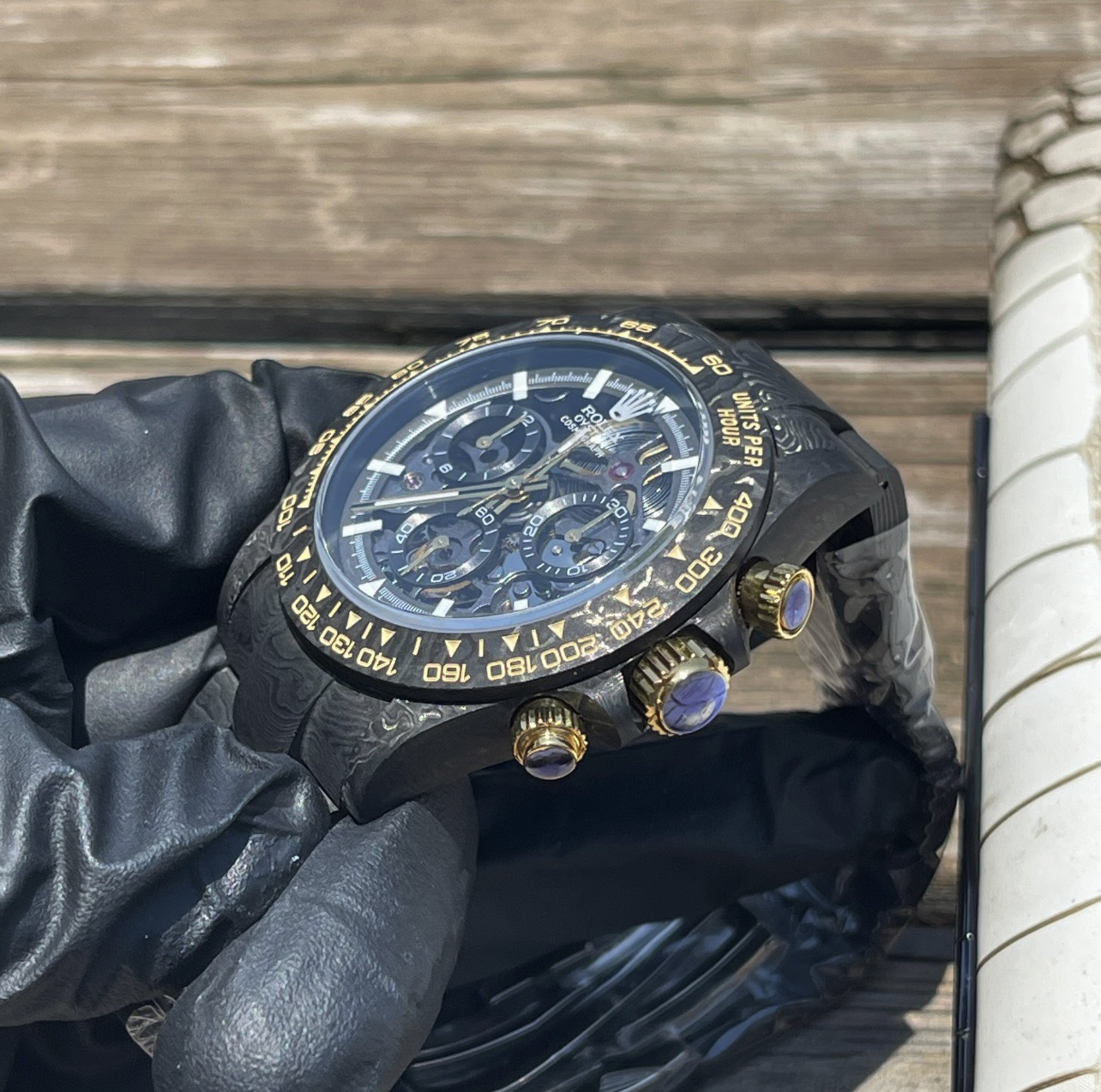 NEW 2025 Rolexロレックス機械式時計の独家ハイエンドカスタム版・スケルトンシリーズです