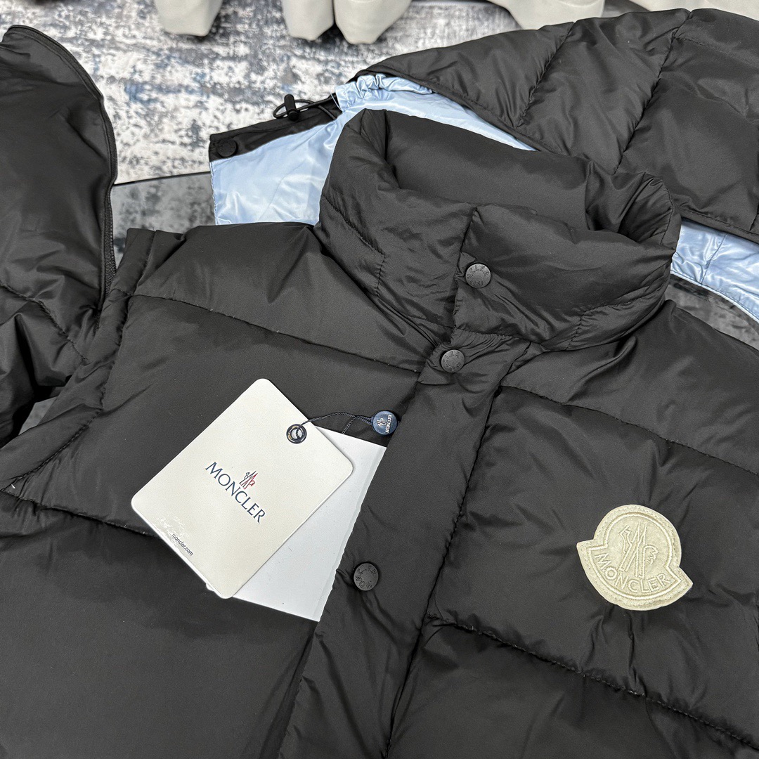 【人気商品】MONCLERモンクレール 取り外し可能ベスト付き プレミアム95%ホワイトダックダウン 超ソフトダウンジャケット