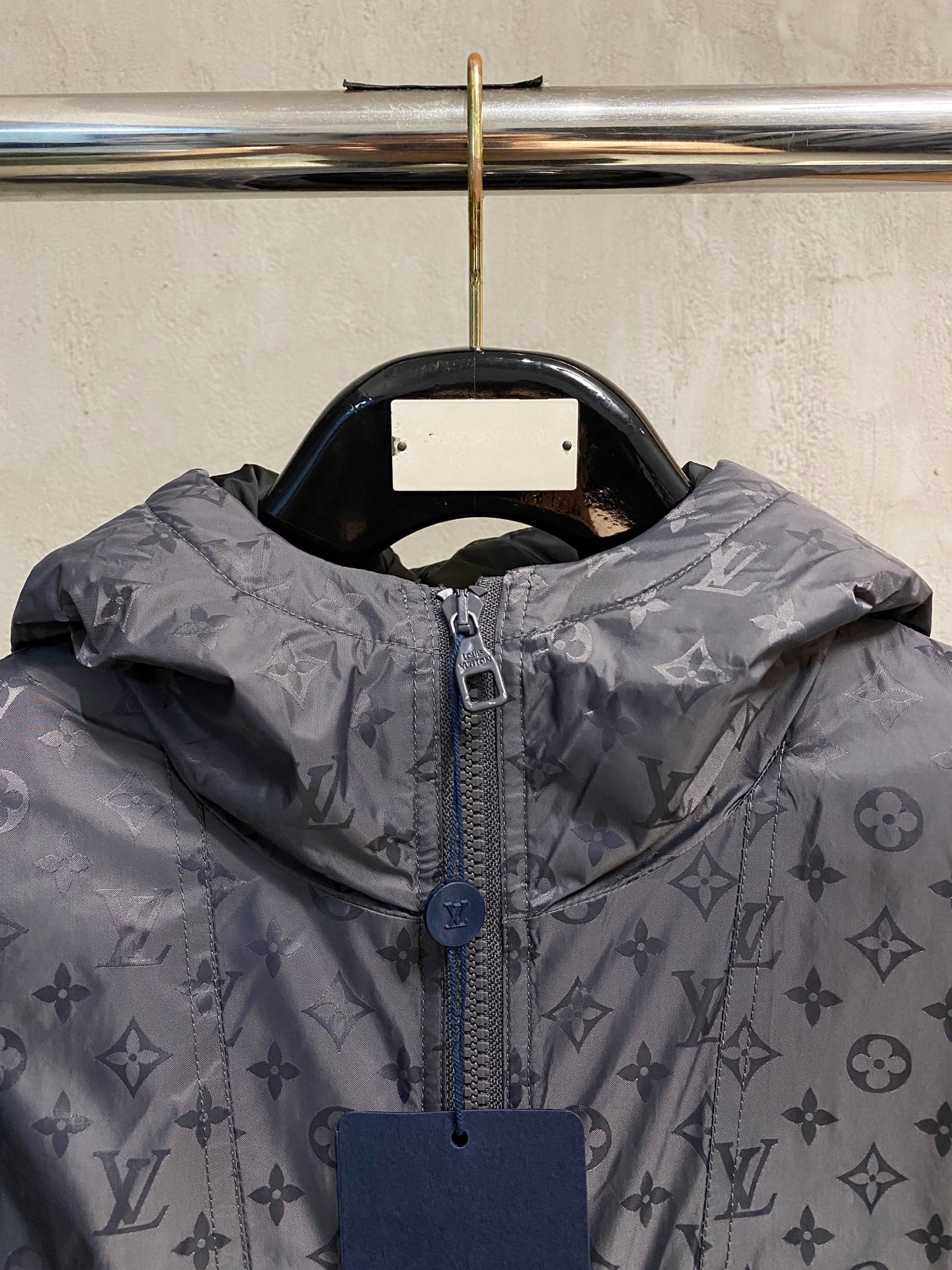 LOUIS VUITTON 2025年新作 LV ダウンジャケット フルロゴプリント ユニセックスモデル  MONCLER