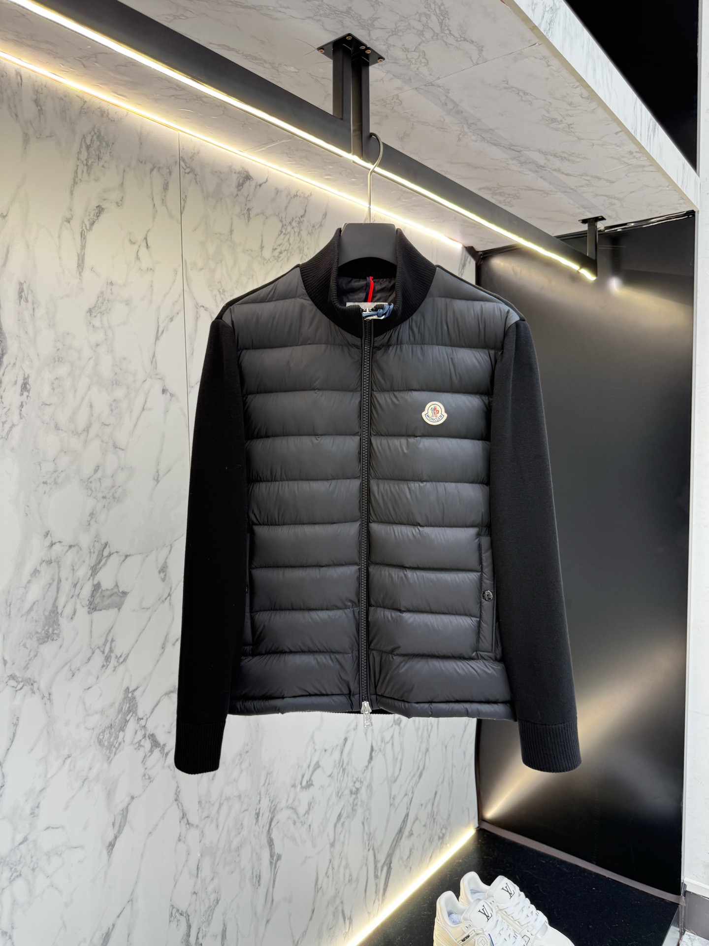 Moncler（モンクレール） 2025年最新作 ファッションデザイナーズモデル ダウン×ニットジャケット