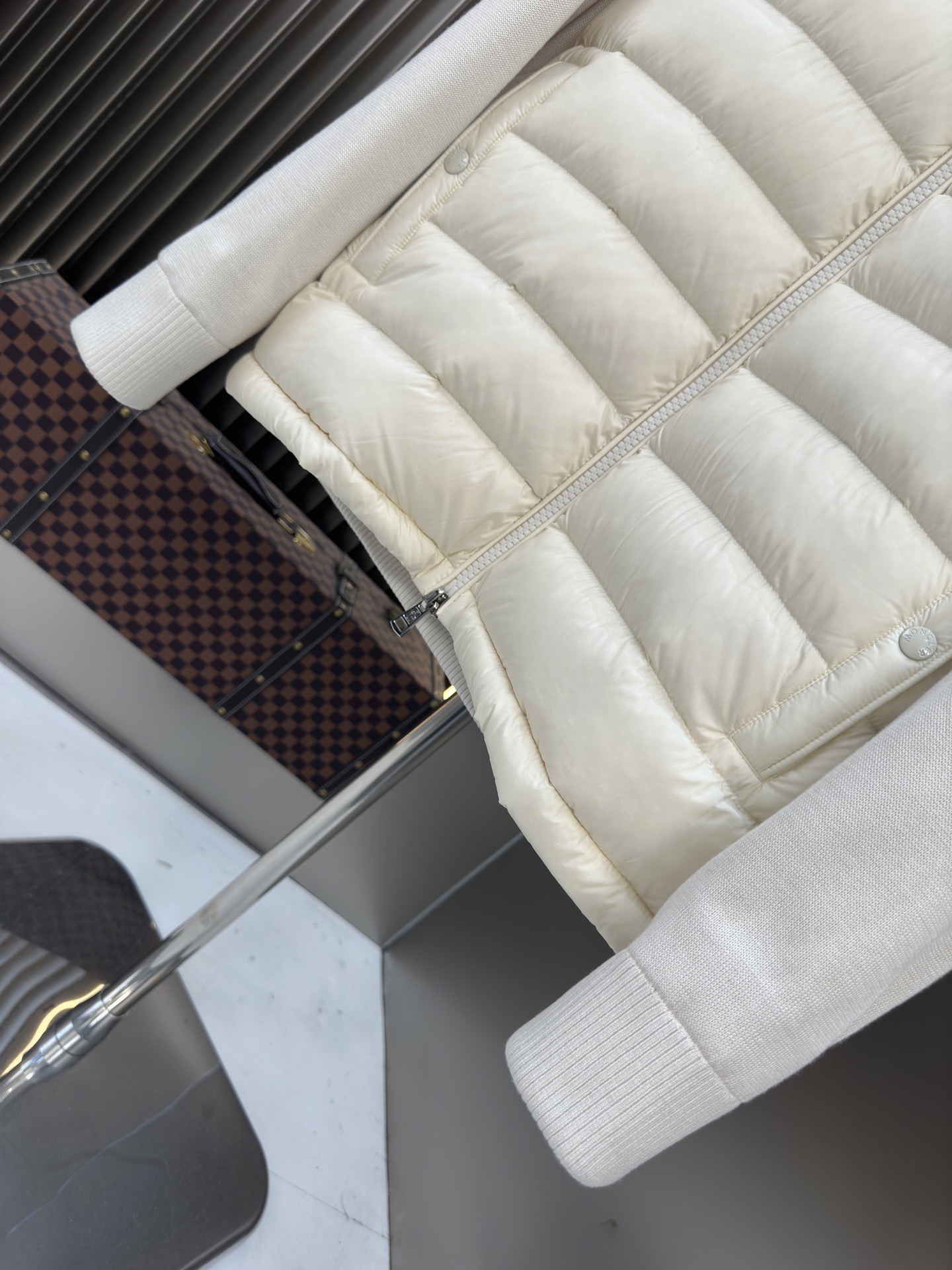 Moncler（モンクレール） 2025年最新作 ファッションデザイナーズモデル ダウン×ニットジャケット