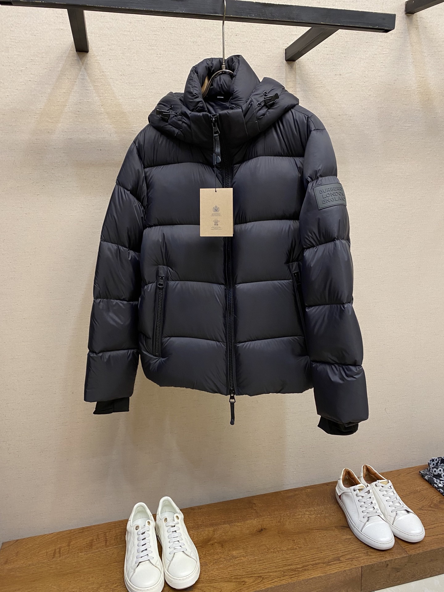 BURBERRY 2025年新作 バーバリー 2025SS ダウンジャケット 90%ホワイトグースダウン ダウンコート moncler