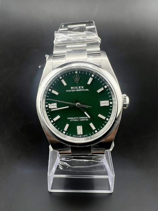 CLEANクリーン工場 ROLEXロレックス オイス ターパーペチュアル126000 36mm  グリーン オ イスタースチール 1:1精度