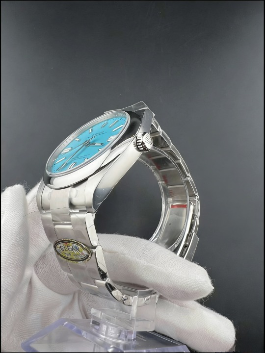 CLEANクリーン工場 ROLEXロレックス オイス ターパーペチュアル124300 ターコイズブ 41mm ルー オイスタースチール 1:1精度