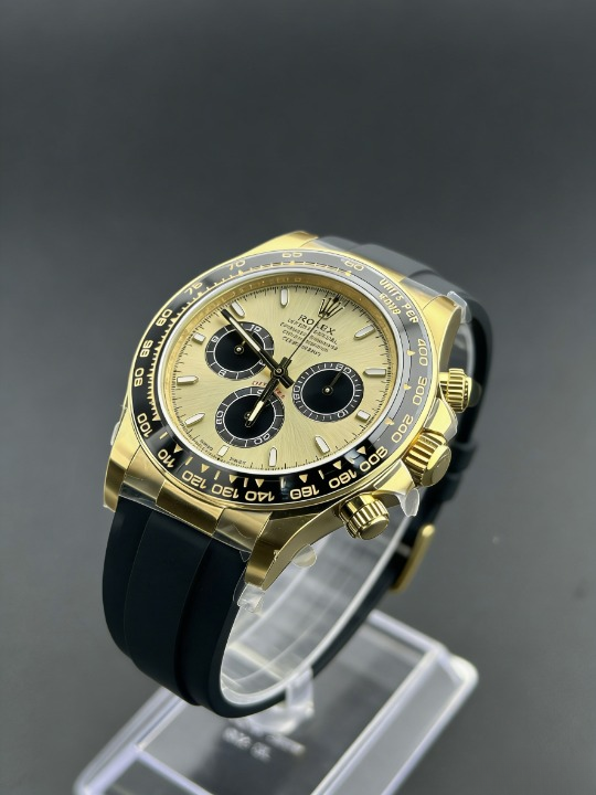 CLEANクリーン工場ROLEXロレックス デイトナ 126518LN イエローゴールド   シャンパンパンダ文字 Cal.41311:1精度