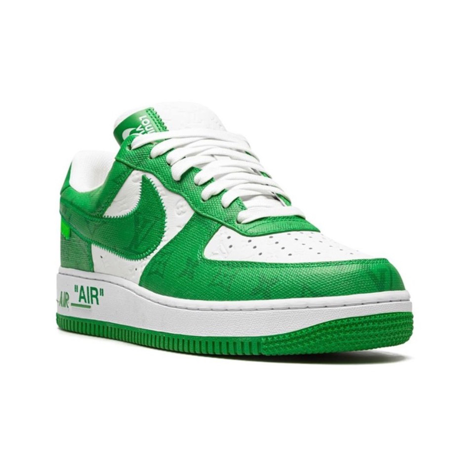 【nike x louis vuitton】ナイキ x ルイスヴィトン エア フォース 1 グリーン